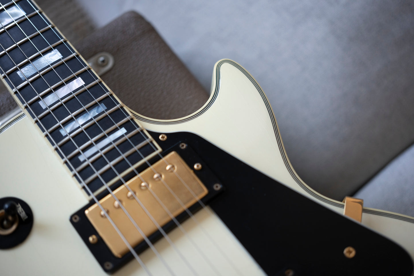 1996 Gibson Les Paul Custom Alpine White