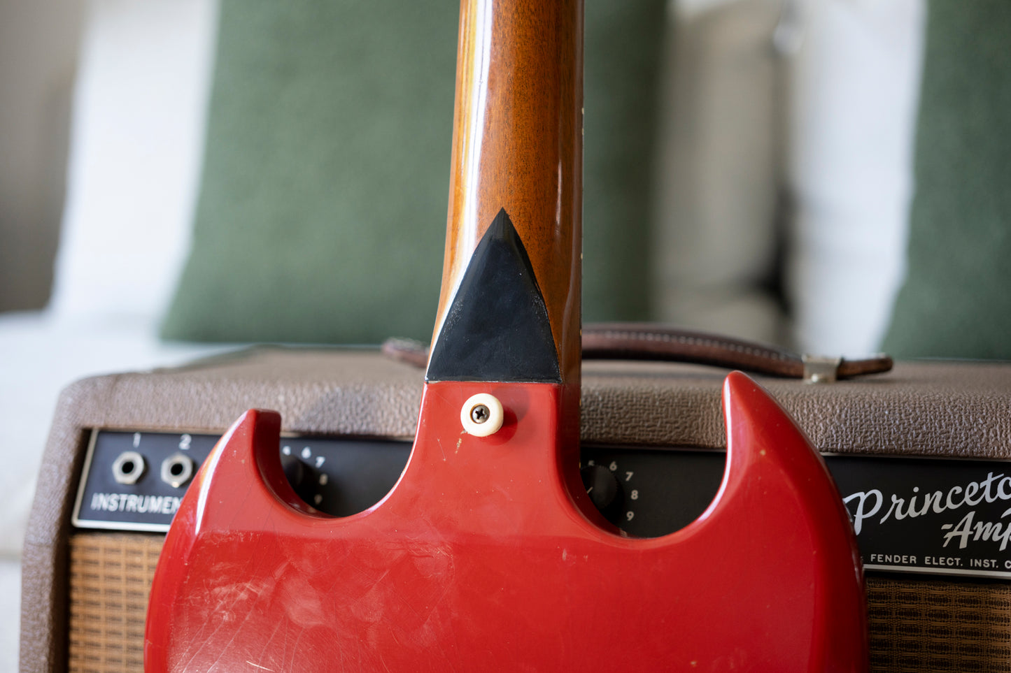 1967 Gibson Melody Maker Fire Engine Red