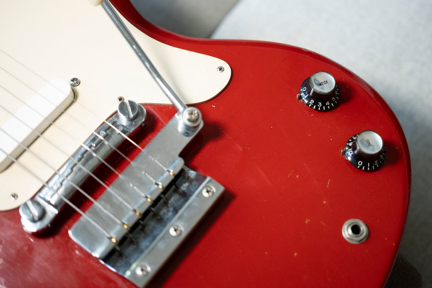 1967 Gibson Melody Maker Fire Engine Red