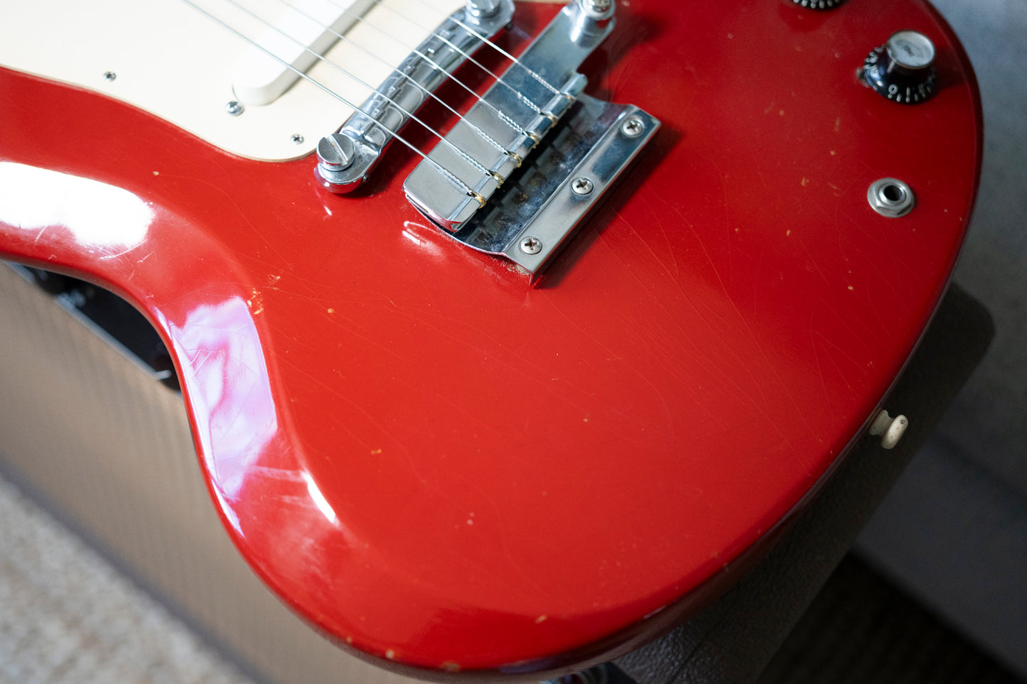 1967 Gibson Melody Maker Fire Engine Red