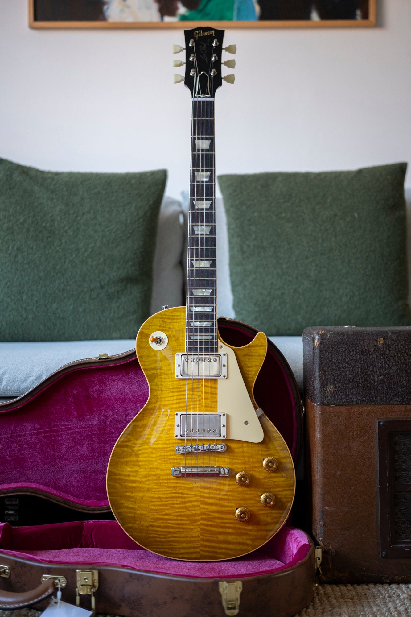 RESERVERD - 2025 Gibson Les Paul Custom Shop 1959 Standard VOS - 3,8 kg
