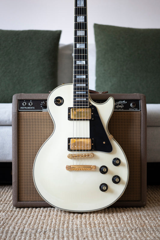 1996 Gibson Les Paul Custom Alpine White