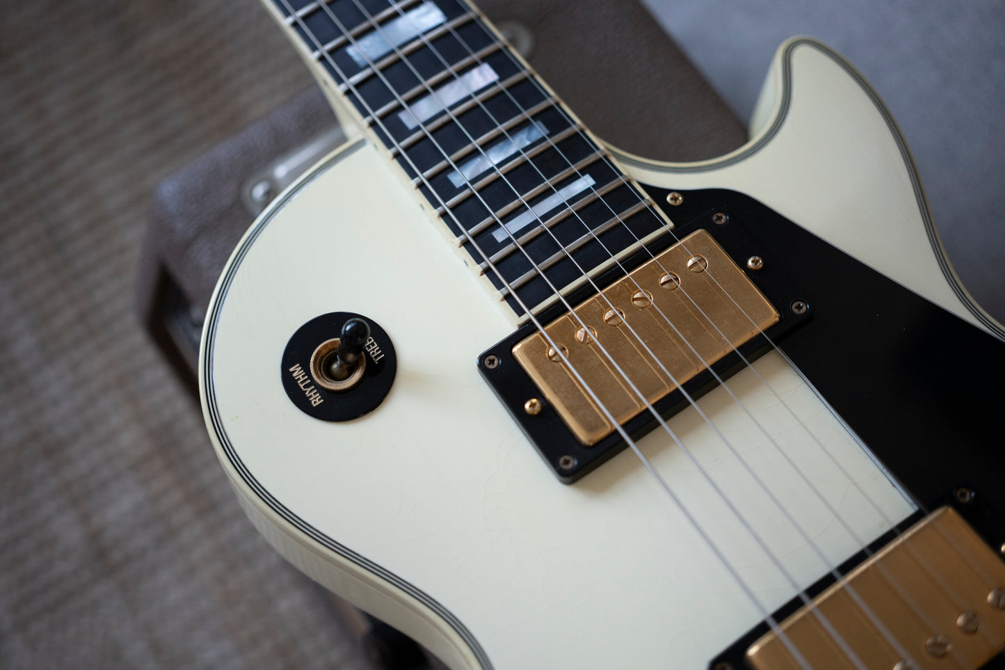 1996 Gibson Les Paul Custom Alpine White