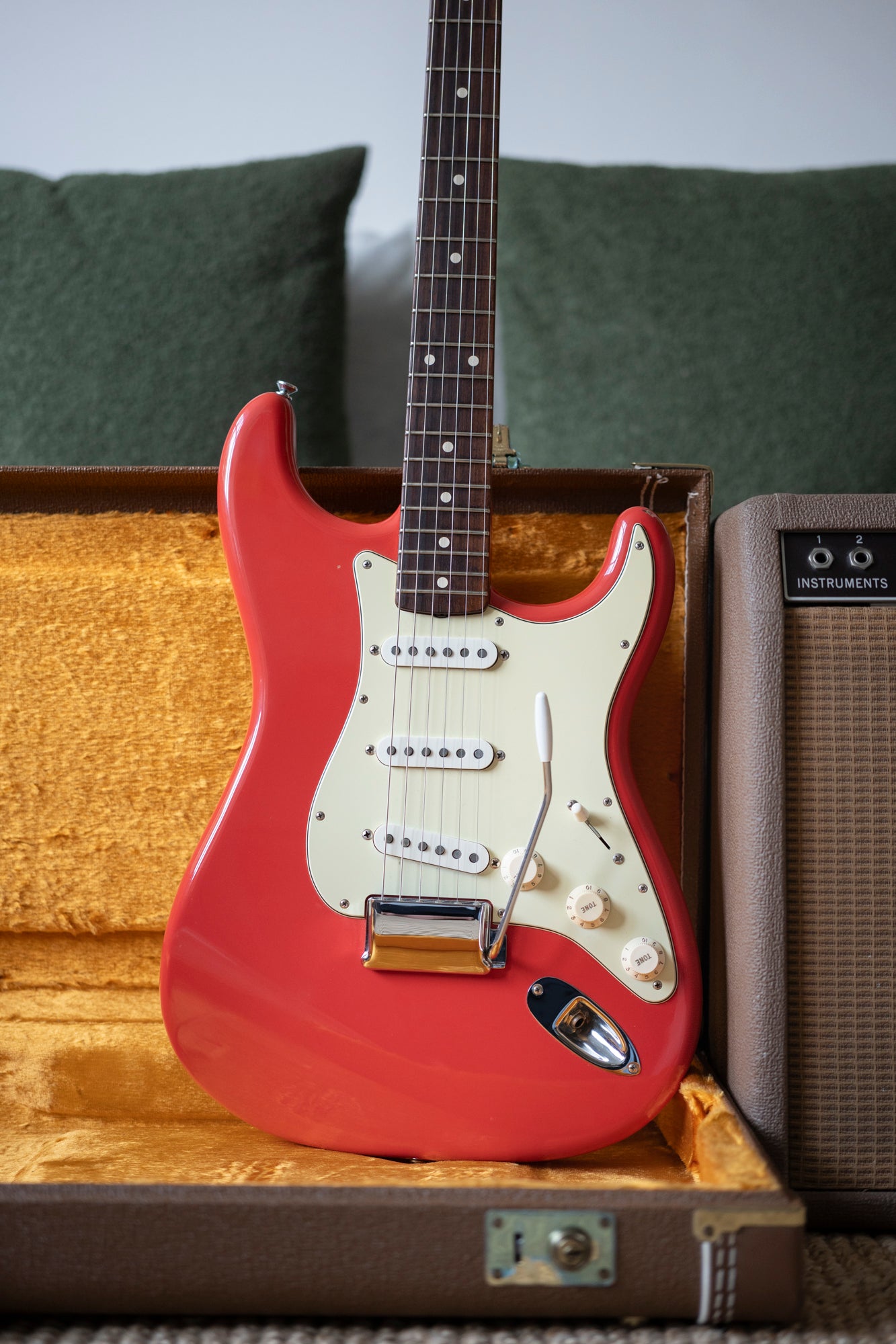 2013 Fender Custom Shop 1960 Stratocaster Fiesta Red
