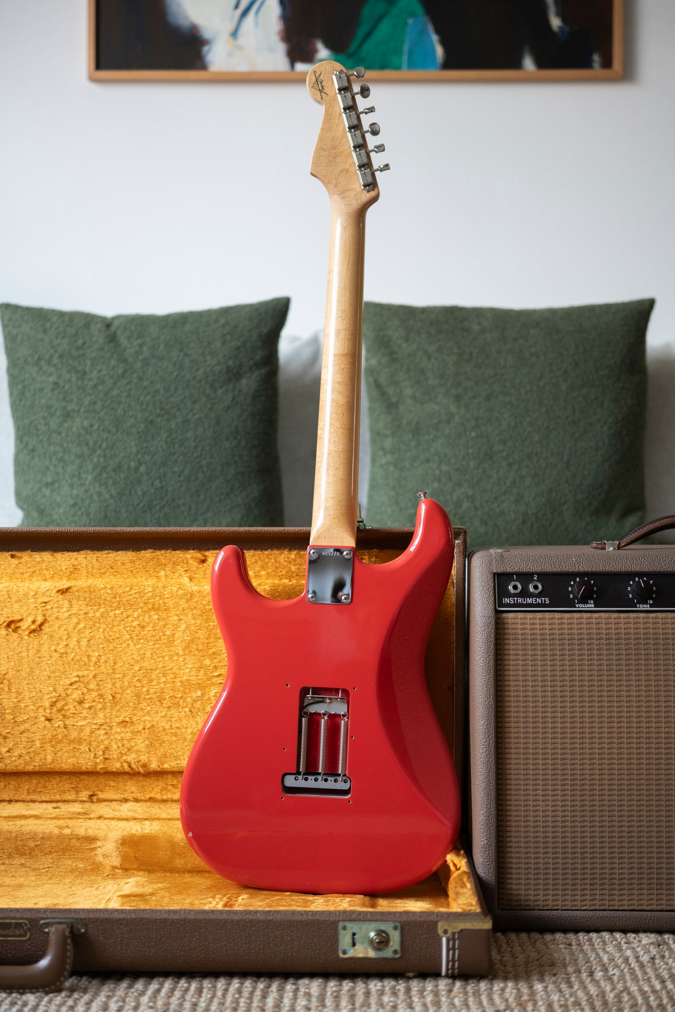 2013 Fender Custom Shop 1960 Stratocaster Fiesta Red