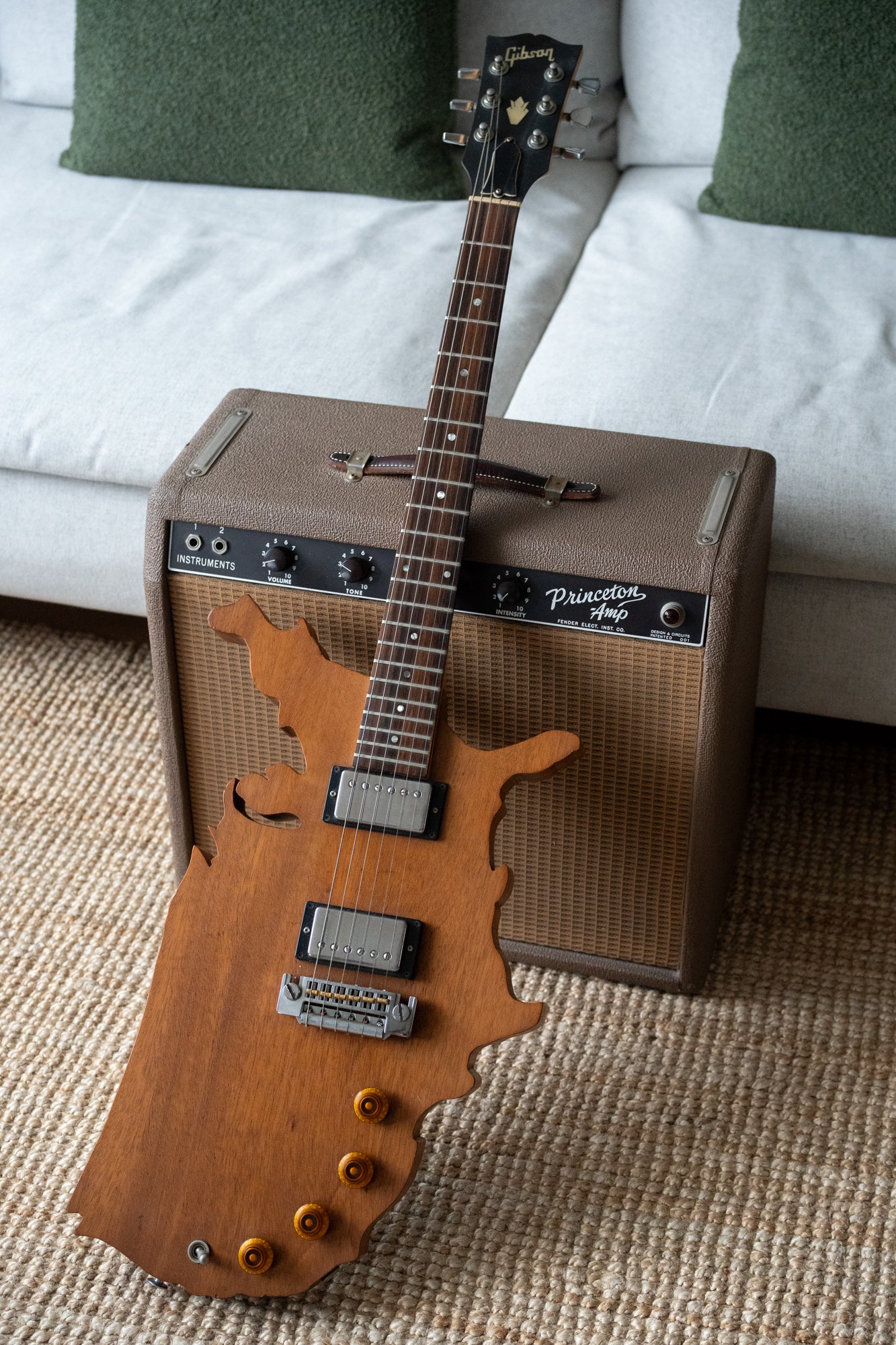 Incoming: 1983 Gibson Map